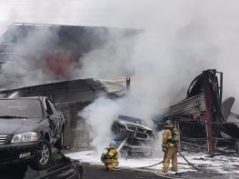 “한번 났다 하면 큰불” 경기북부 소방특별사법경찰 폐차장 기획단속 기사 이미지