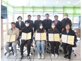 포천시 가산면 제일철물공구, 대학생에게 장학금 전달 기사 이미지