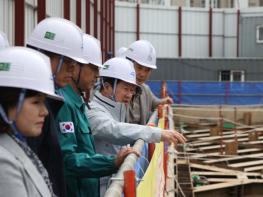 “이용자 안전·편리 최우선”…남양주시, 별내노인복지관 공사 현장점검 기사 이미지