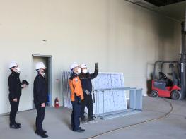 이제철 포천소방서장, 대형공사장 현장 안전지도 방문 기사 이미지