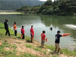가평소방서, 119시민수상구조대 수난사고 대비 현지훈련 실시 기사 이미지