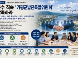 [특별기획] 가평의 '숨은인재' 민관협력..군수 직속 ‘가평군발전특별위원회’ 발족하라 기사 이미지